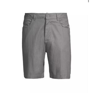 Onia Stetch Linen Travel Shorts Anchor Gray Men’s Size 38